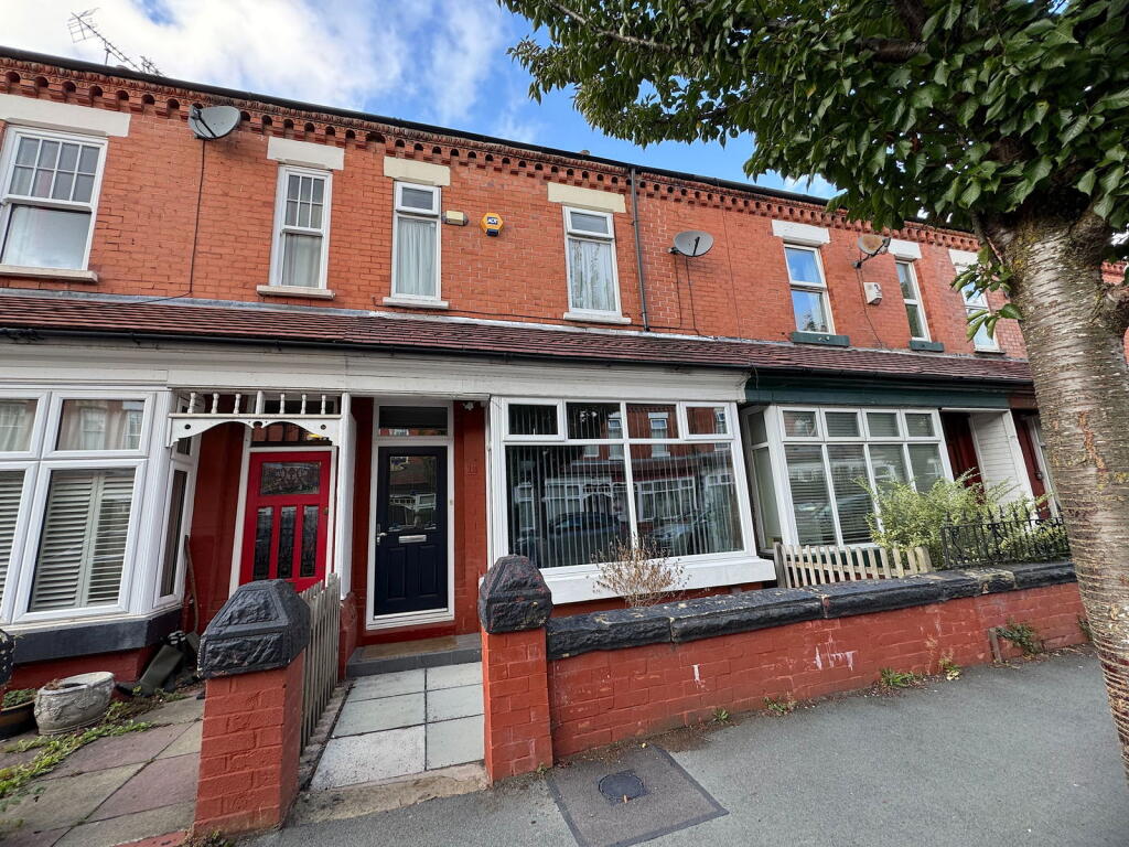4-bed terraced on Moreton Avenue, Stretford, £400,000