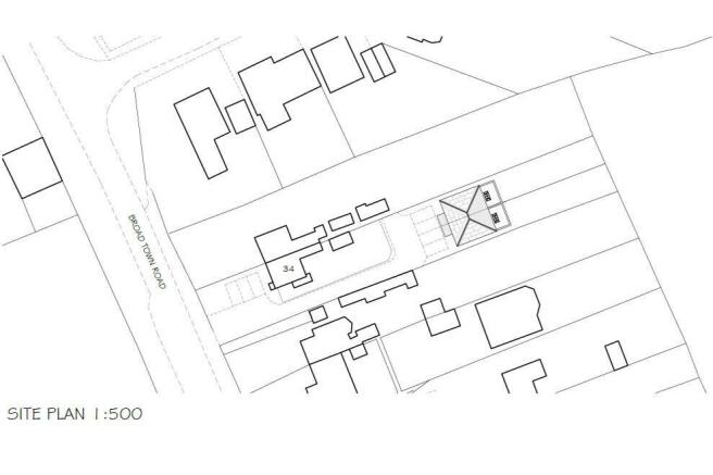 Land at No 34 Broad Town Road, Broad Town, Swindon, SN4 7RB