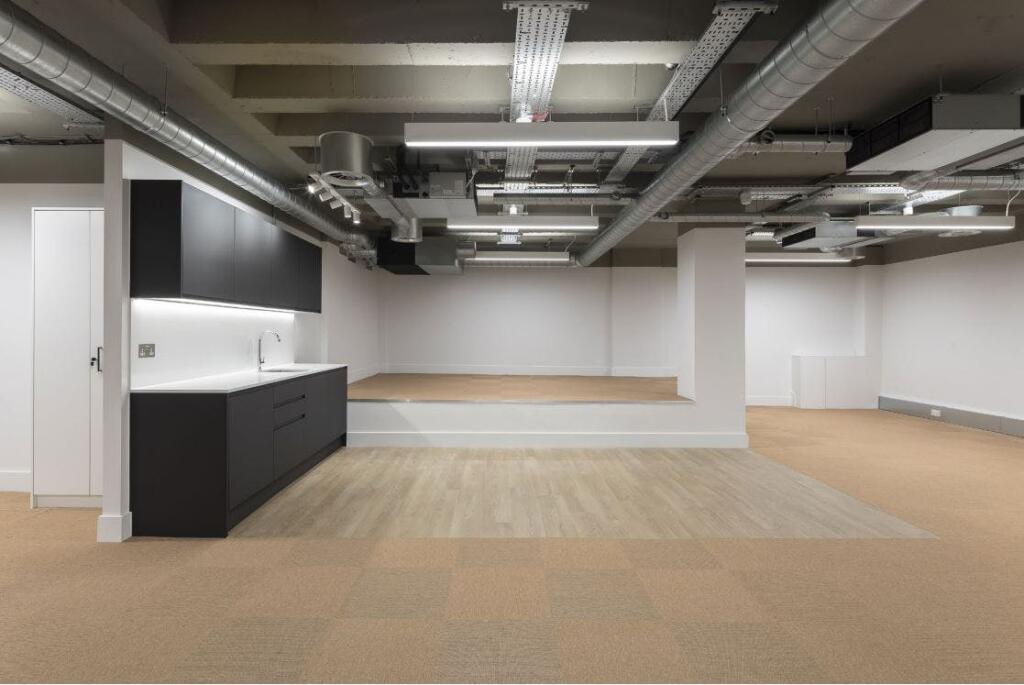 Lower ground kitchen/break out