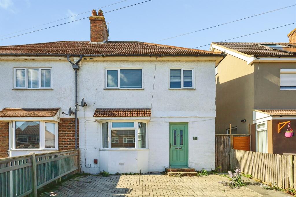 3-bed semi-detached on Percival Road, Eastbourne, £280,000