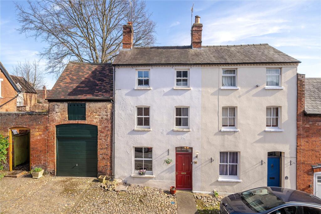 3-bed terraced on Lower Raven Lane, Ludlow, Shropshire, £350,000