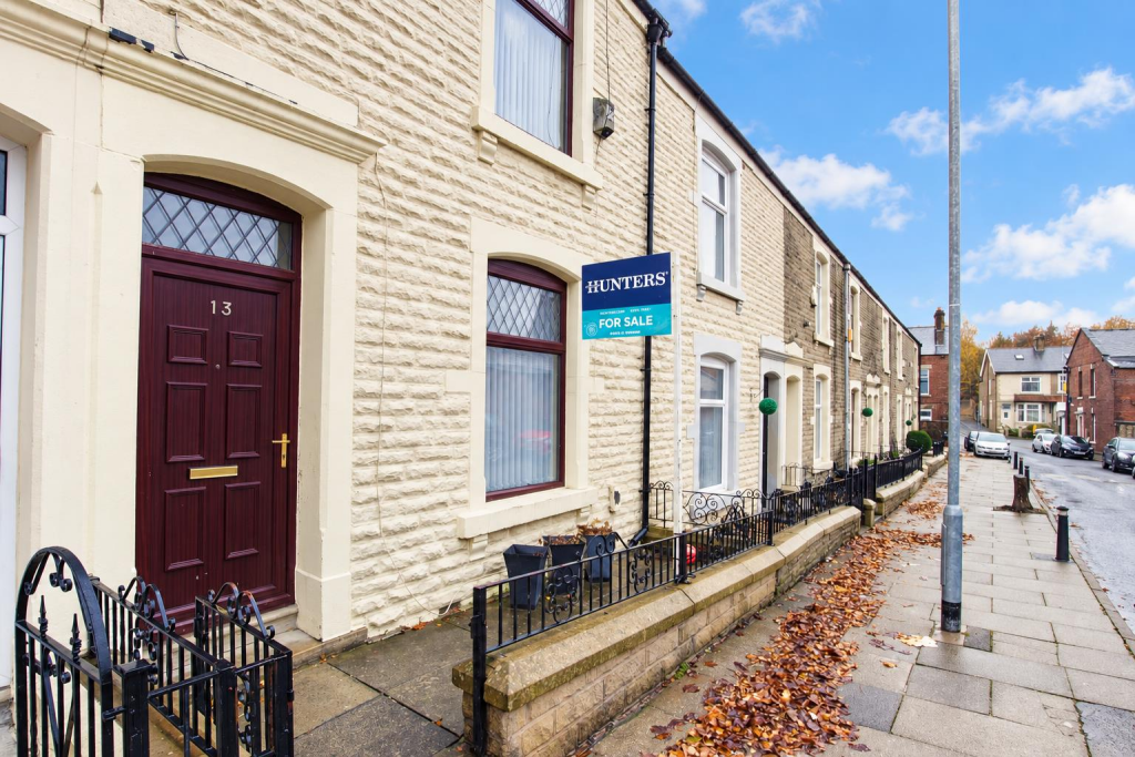 3-bed terraced on Percival Street, Darwen, £110,000