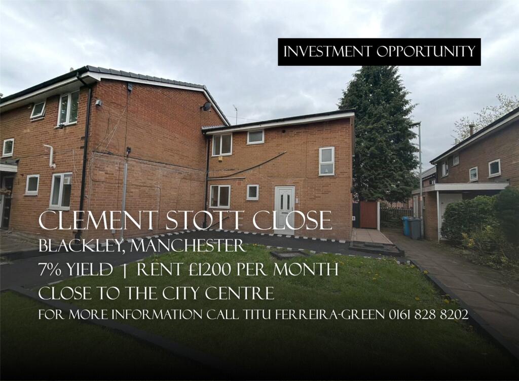 Main image of property: Clement Stott Close, Blackley, Manchester, M9
