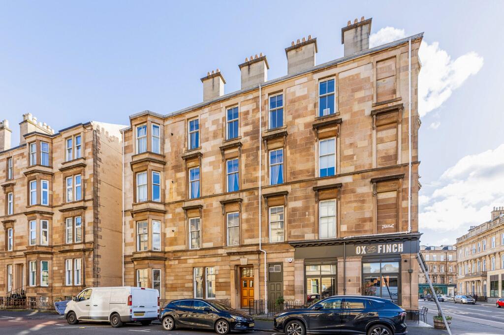 4-bed flat on Derby Street, Kelvingrove, Glasgow, £249,000