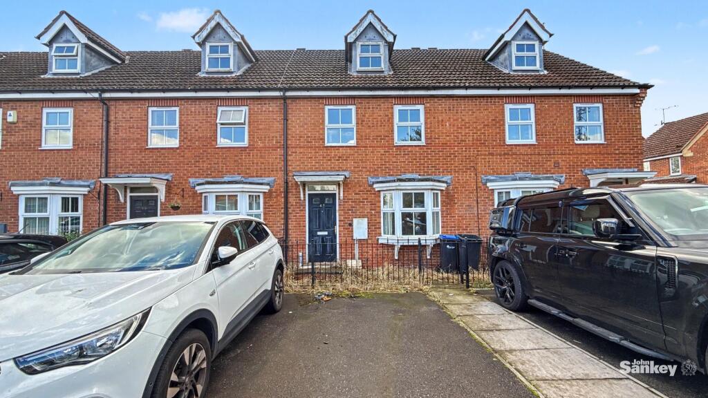 3-bed terraced on The Fieldings, Sutton-In-Ashfield, NG17, £150,000