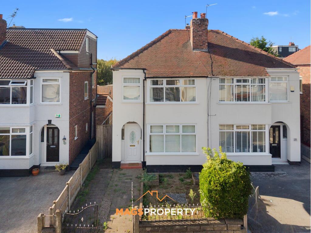 3-bed semi-detached on The Fairway, Knotty Ash, L12, £250,000