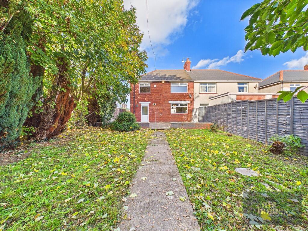 3-bed semi-detached on Cefn Road, Llandaff North, Cardiff, CF14, £275,000