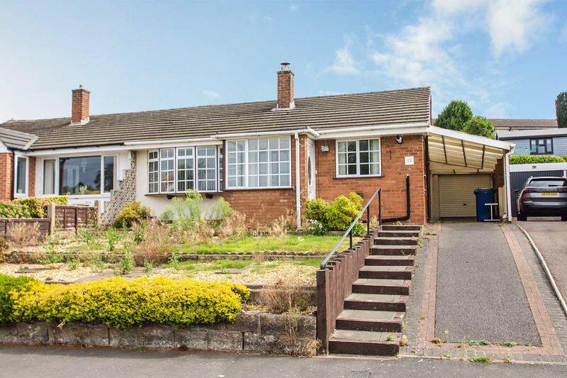 2-bed bungalow on Crane Drive, Burntwood, £220,000
