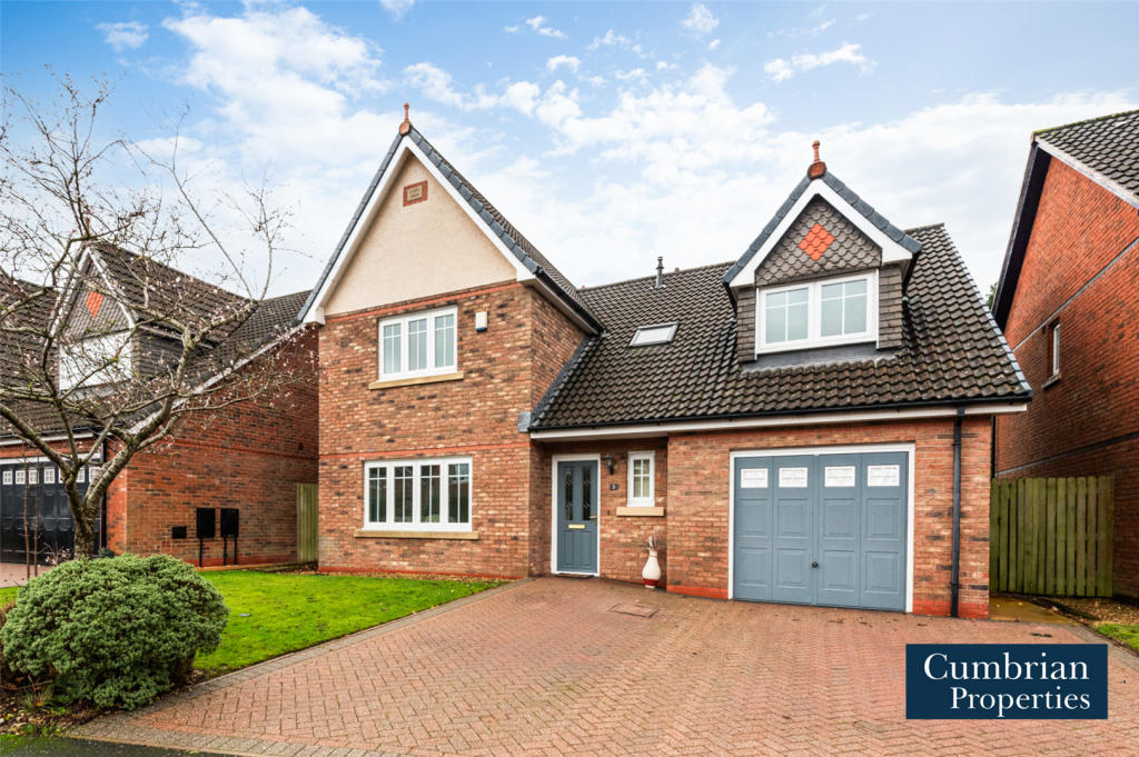 4-bed detached on Parkland Drive, Carlisle, £372,000