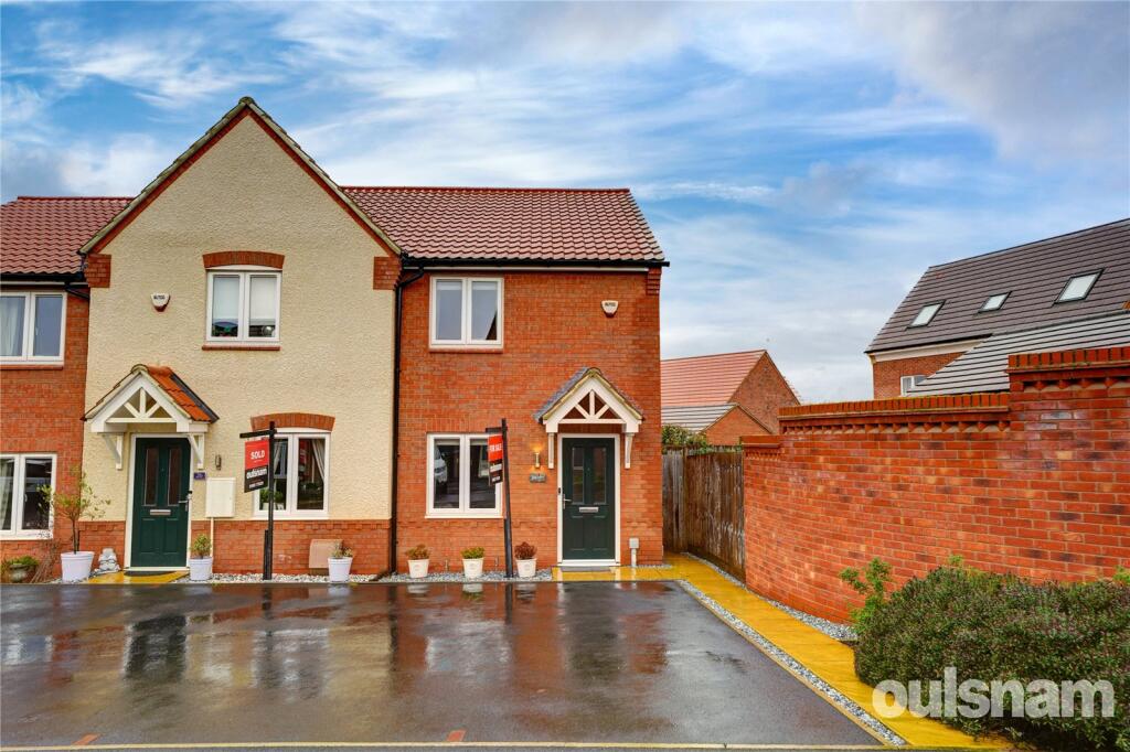 2-bed terraced on Springpool Way, Copcut, Droitwich, Worcestershire, WR9, £255,000