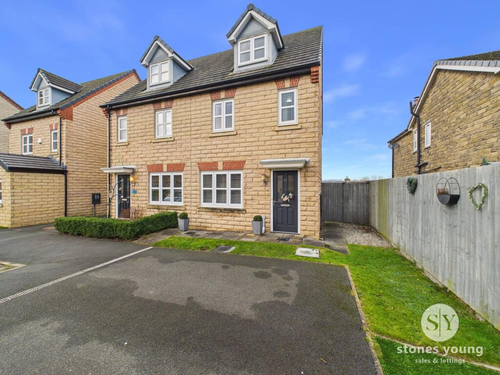 3-bed semi-detached on Elizabeth Court, Clitheroe, BB7, £250,000