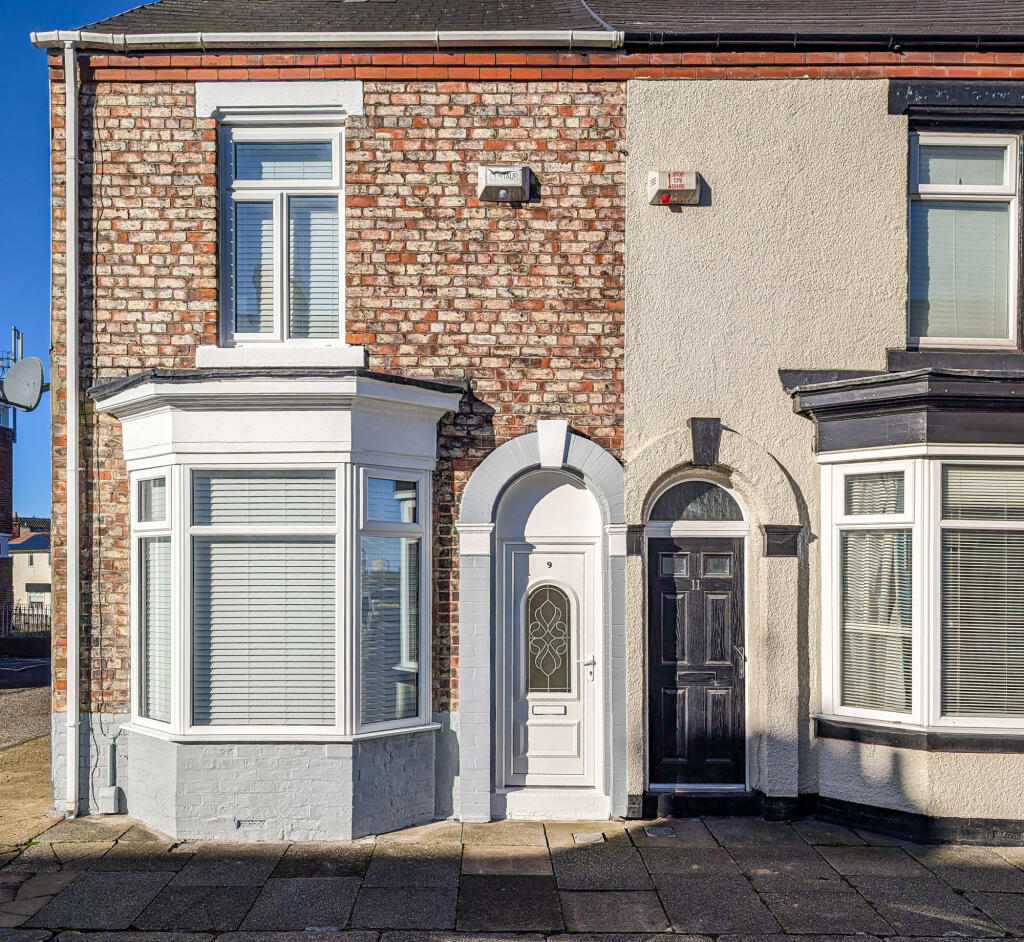 2-bed terraced on Pine Street, Norton , Stockton-on-Tees, Durham, TS20 2SP, £125,000