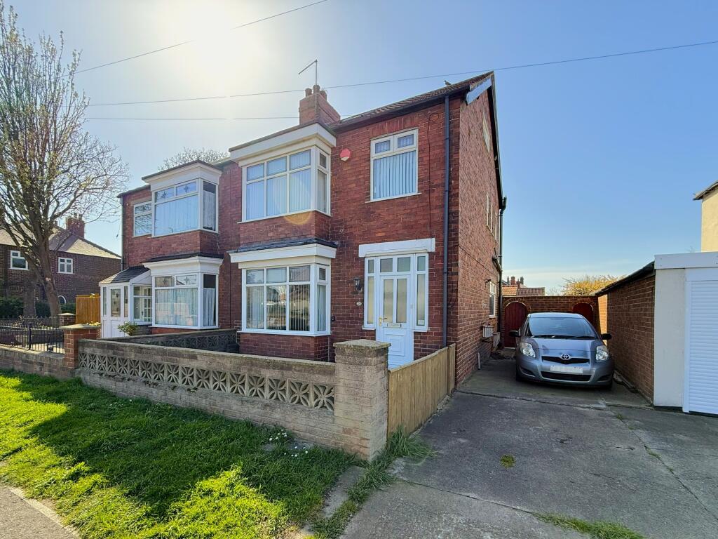 4-bed semi-detached on Redcar Lane, Redcar, North Yorkshire, £170,000
