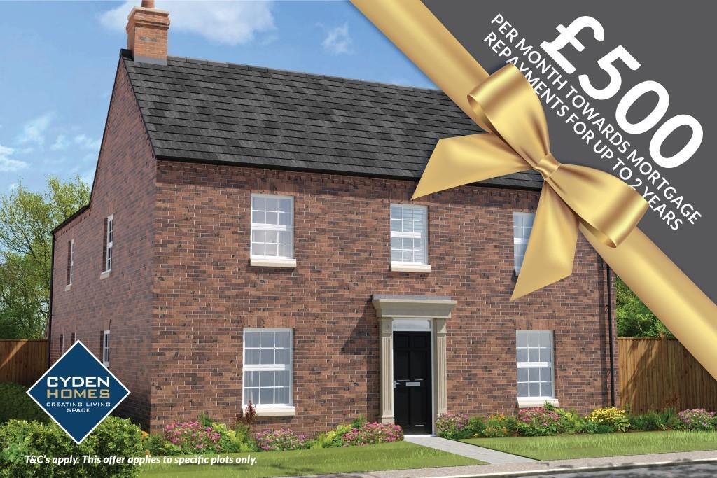 4-bed detached on Plot 186, 1 Dove Drive, Waltham, Waltham, £469,950