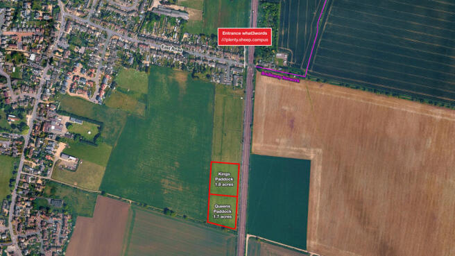 Land for sale in Langford, Biggleswade.