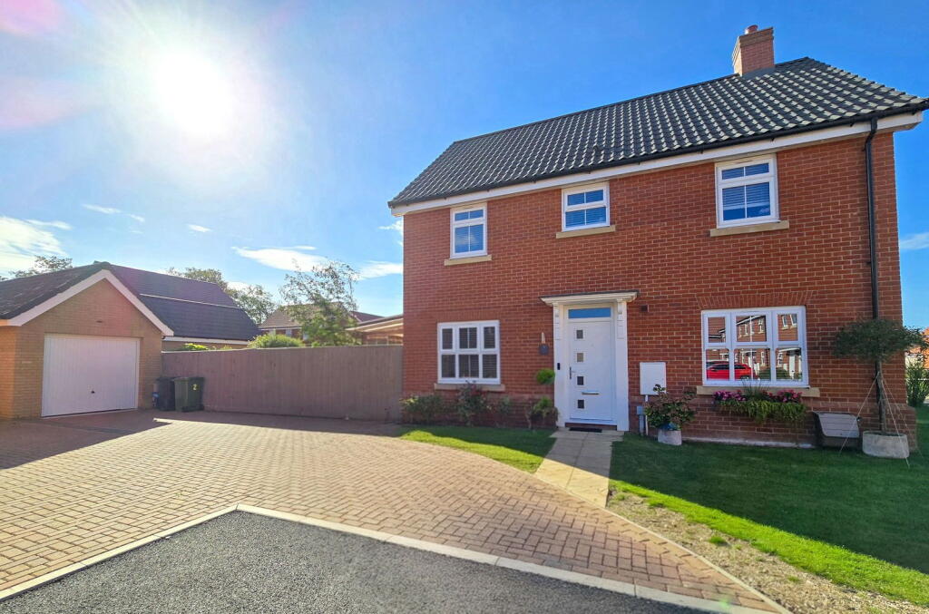 4-bed detached on Halifax Close, Attleborough NR17, £350,000