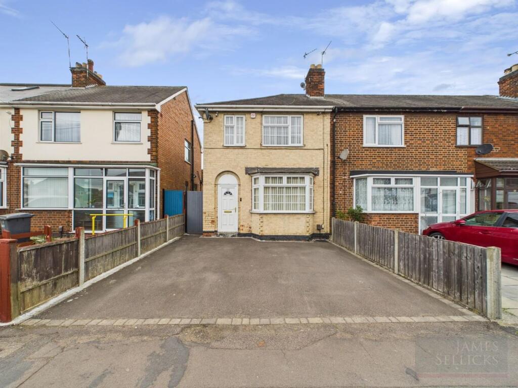 3-bed semi-detached on Gleneagles Avenue, Rushey Mead, Leicester, £325,000