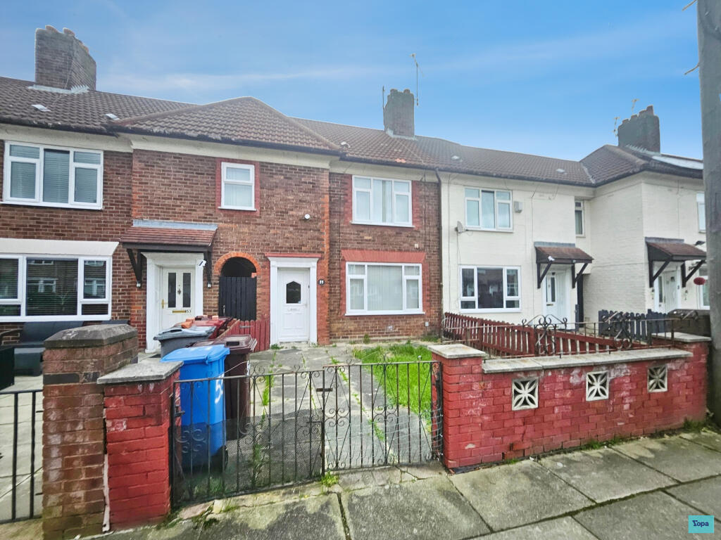 3-bed terraced on Huyton House Road, Liverpool, L36, £130,000