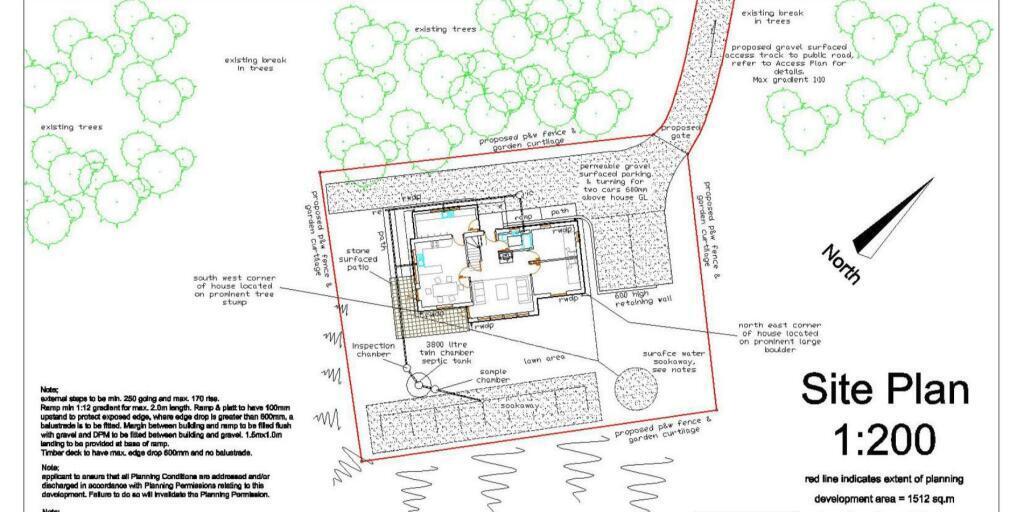 Planning Permission for a four bedroom house