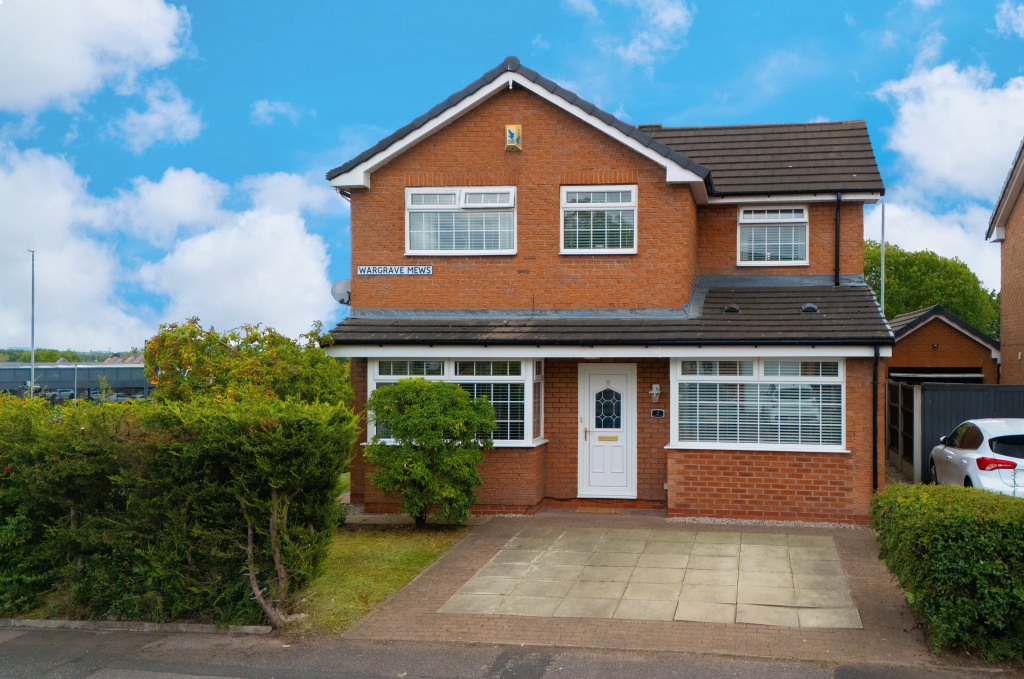 5-bed detached on Wargrave Mews, Newton-le-Willows, Merseyside, £343,000