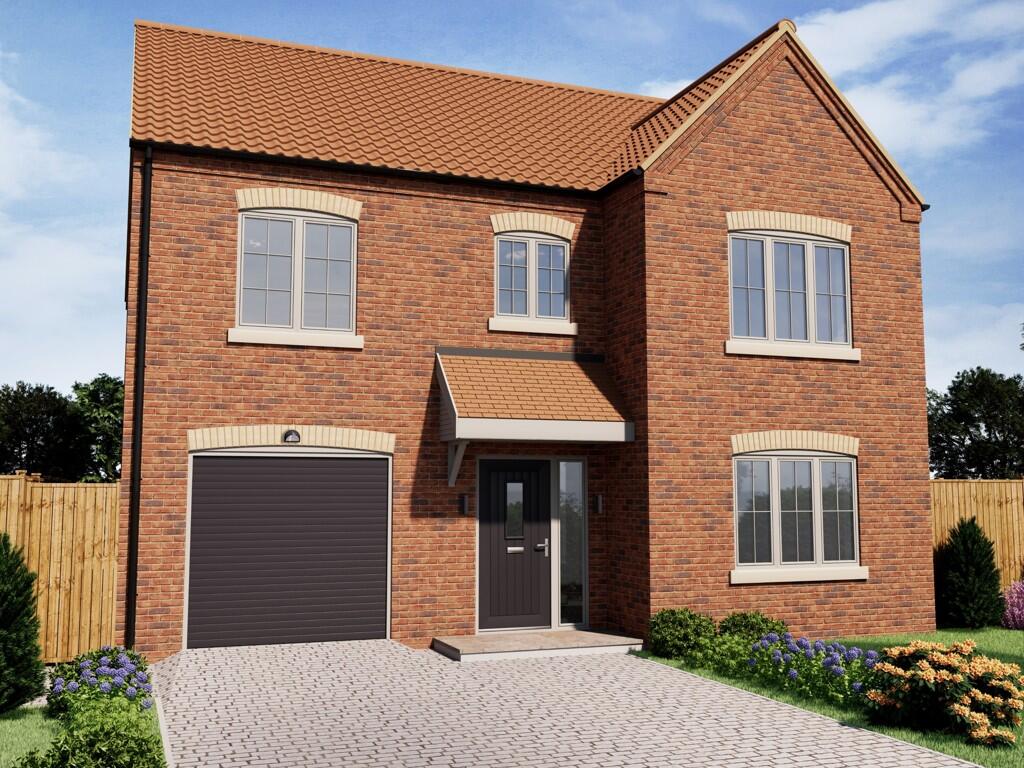 4-bed detached on Plot 2, Broughton, Broughton, Brigg, Lincolnshire, DN20 0HT, £425,000