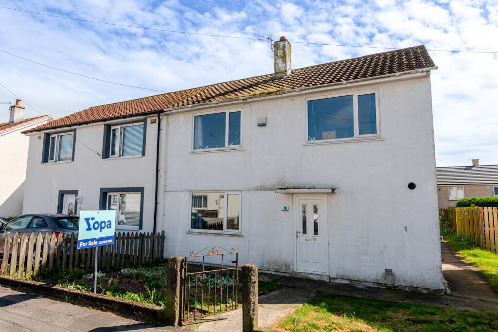 3-bed semi-detached on Princess Drive, Maryport, CA15, £130,000