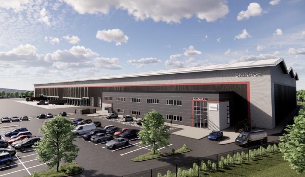 Main image of property: WG225 (Site 2 Plot 2) Winsford Gateway, Henkel Road, Road Six, Winsford Industrial Estate, Winsford, Cheshire, CW7 3QF