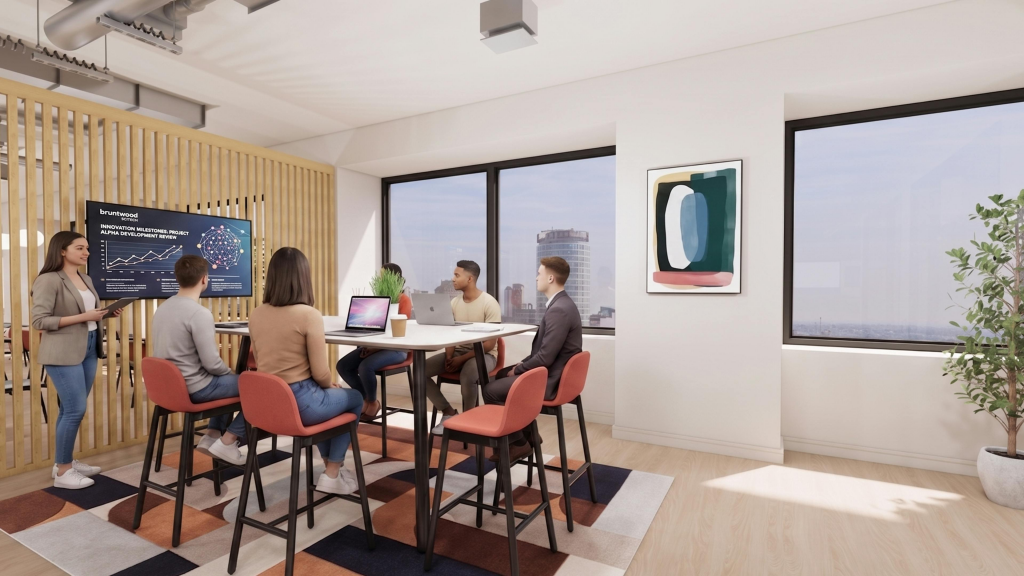 Centre City, 7 Hill Street, Birmingham - 20th Floor CGI