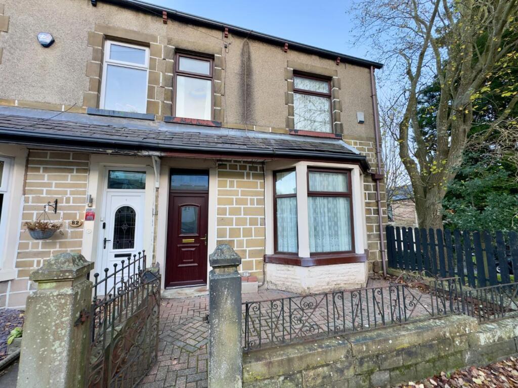 3-bed terraced on Clevelands Road, Burnley, £80,000