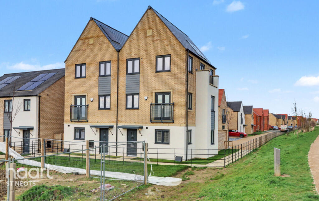 3-bed semi-detached on Wintringham, St Neots, £414,750