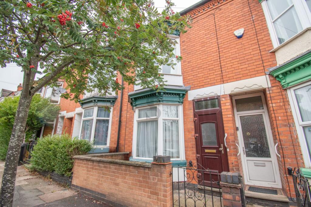 2-bed terraced on Barclay Street, Leicester, £180,000