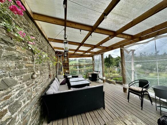 Spacious Side Covered Decking