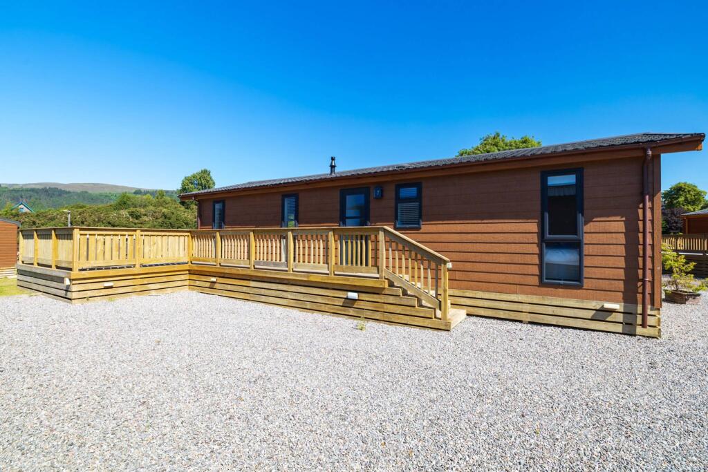 2-bed caravan on 20 Loch Ness Lodge Retreat, Fort Augustus, PH32 4DS, £190,000