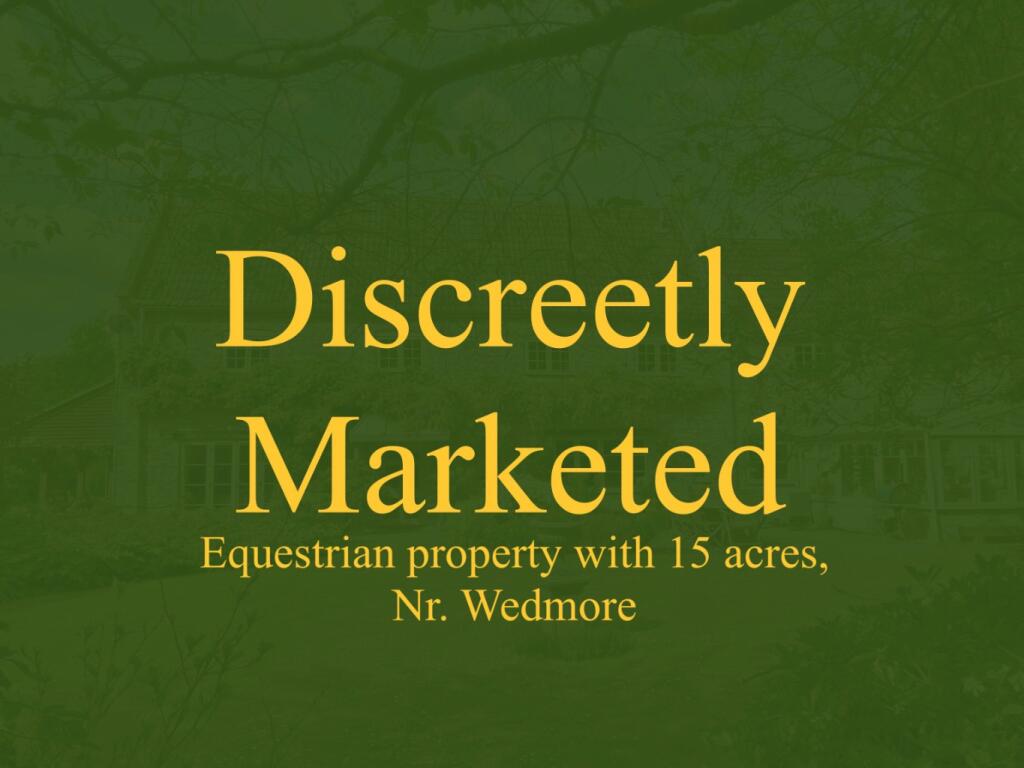Main image of property: EQUESTRIAN with 15 acres - Clewer, between Wedmore and Cheddar
