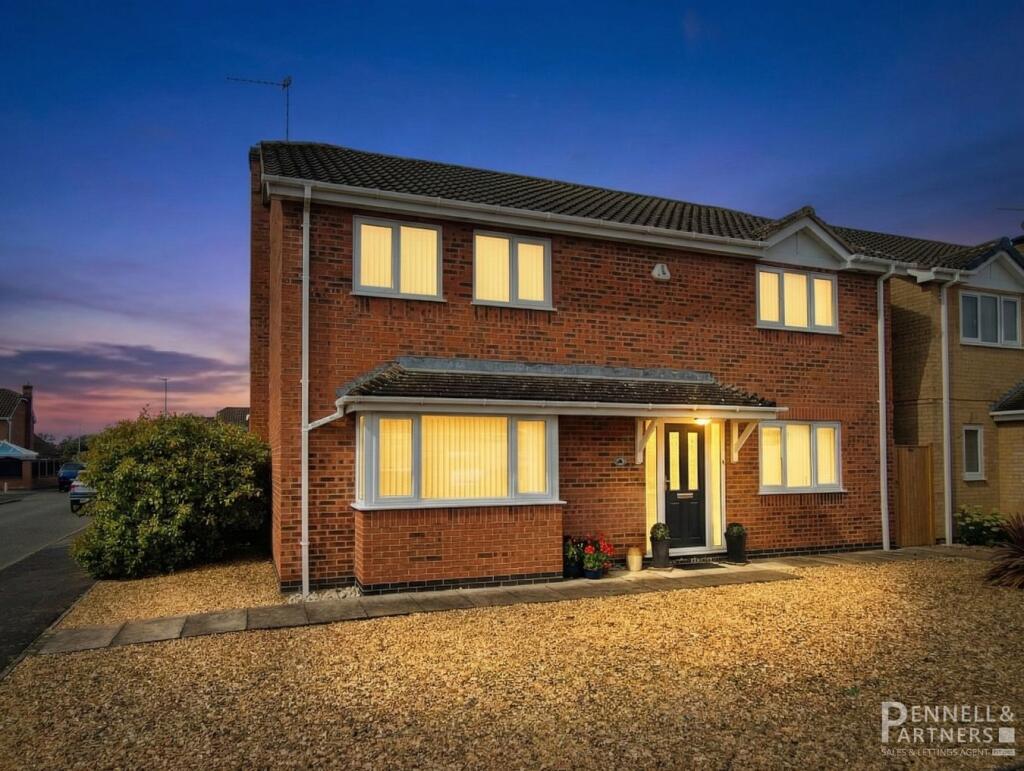 4-bed detached on Hemmerley Drive, Whittlesey, Peterborough, PE7, £365,000
