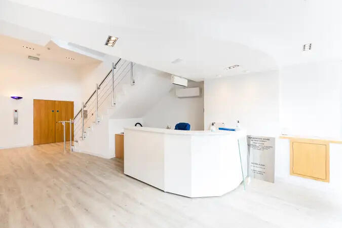 Reception foyer area