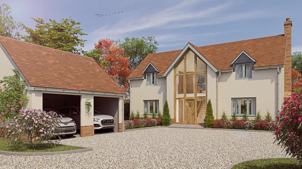 4-bed detached on St Georges Grove, Shrewsbury Road, Pontesbury, Shrewsbury, £850,000