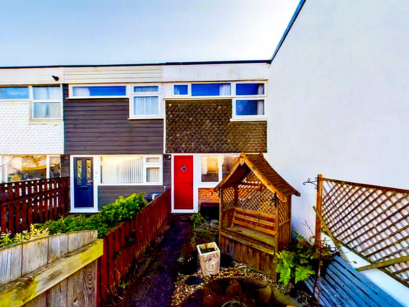 2-bed terraced on Trevean Close, Camborne, TR14, £138,000