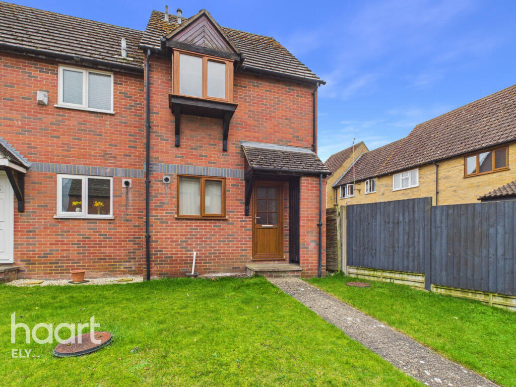 2-bed terraced on Monkswood, Littleport, £180,000
