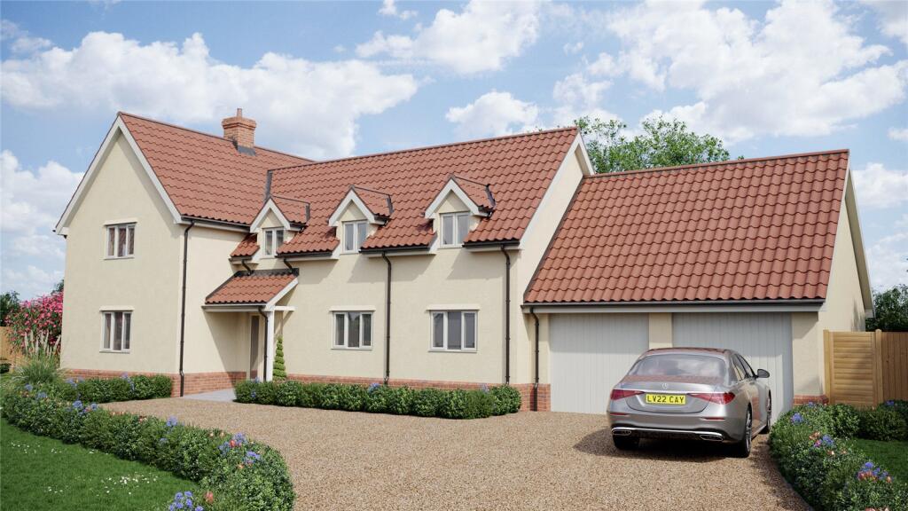 4-bed detached on Cransford, Woodbridge, Suffolk, IP13, £750,000