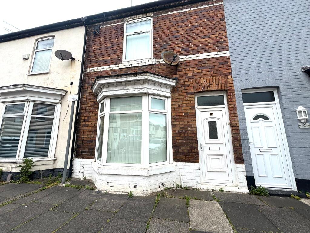 2-bed terraced on Holder Street, Redcar, Redcar And Cleveland, £89,950