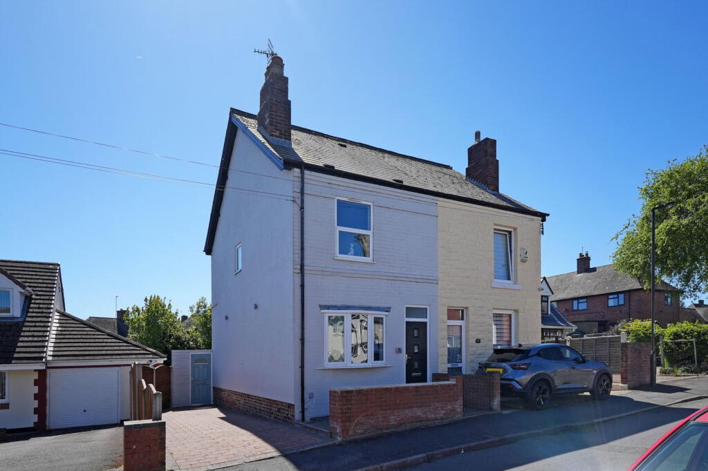 2-bed semi-detached on John Street, Eckington, £190,000