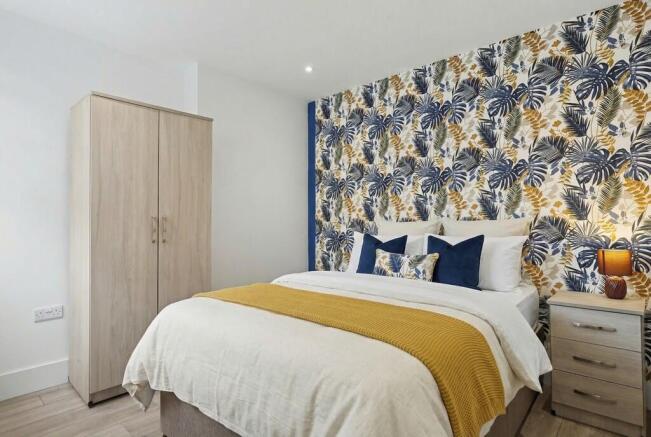 Flat 3 - Bedroom ...