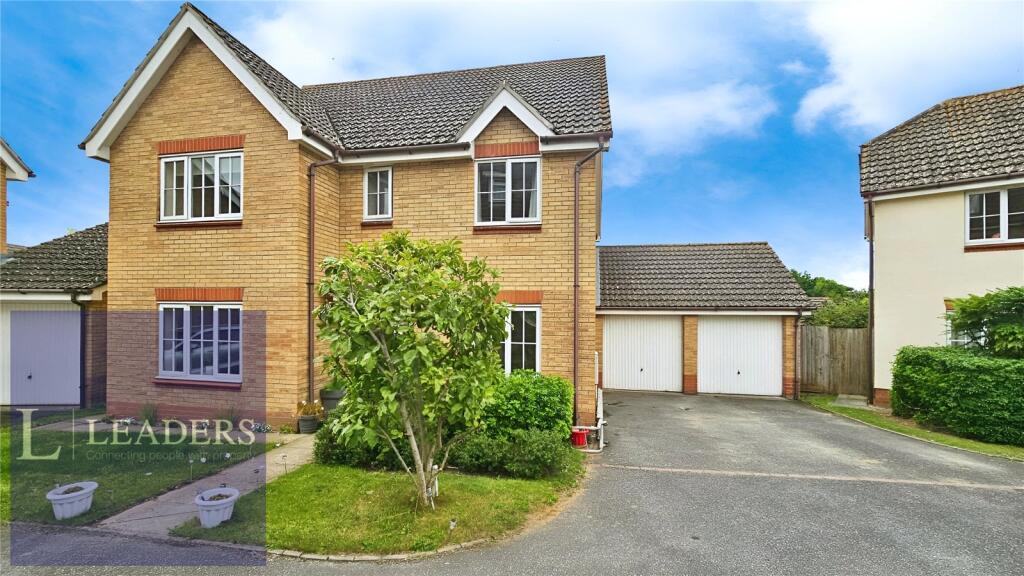 5-bed detached on Rimmer Close, Sudbury, Suffolk, £425,000