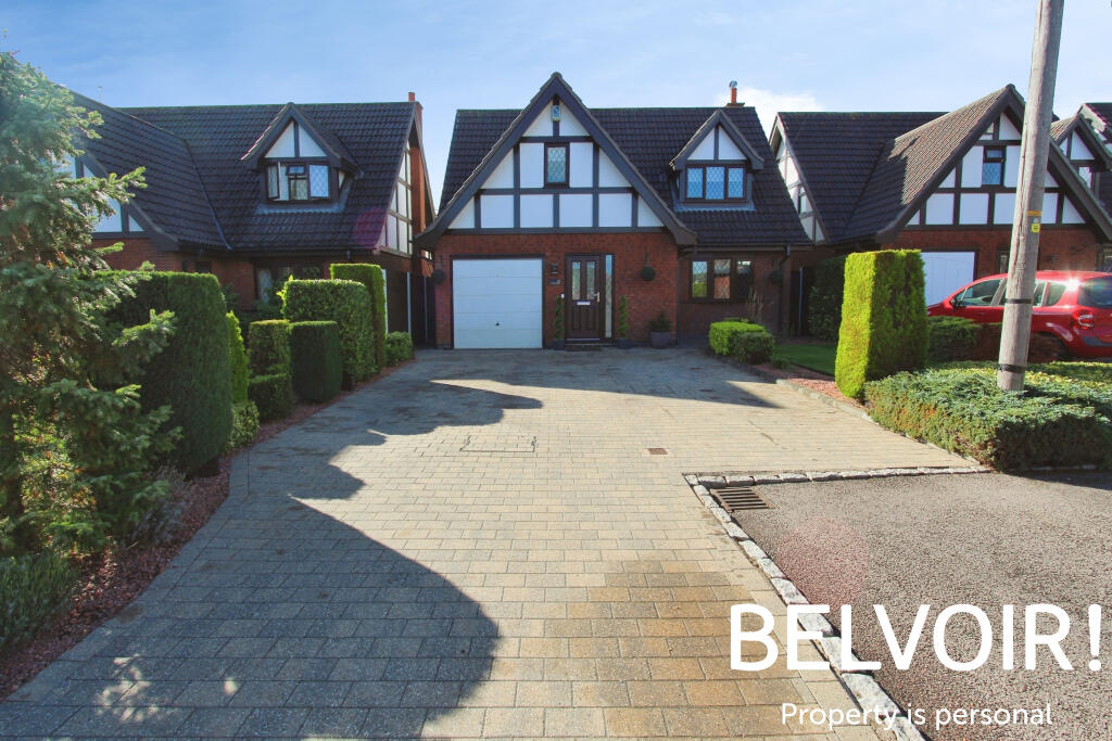 4-bed detached on St James Court, Sandiacre, NG10, £415,000