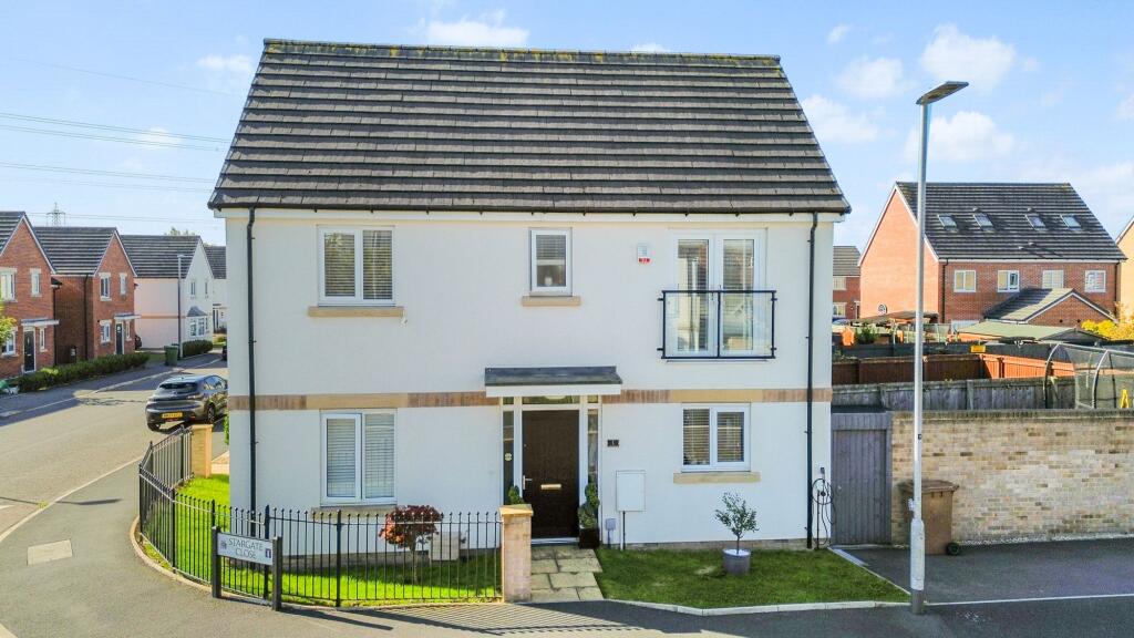 3-bed detached on Stargate Close, St. Helens, WA9, £275,000