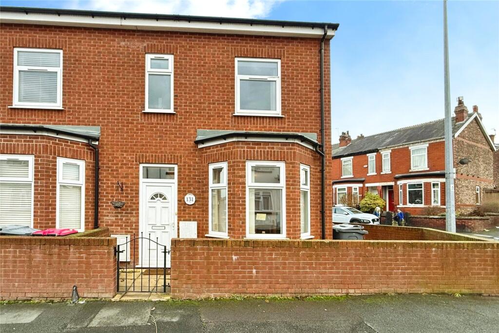 3-bed terraced on Philip Street, Eccles, Salford, M30, £240,000