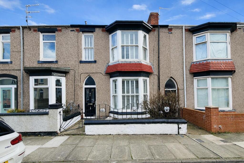 4-bed terraced on Wansbeck Gardens, Hartlepool, £199,950