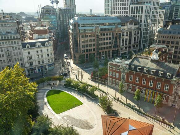 View of Aldgate Square