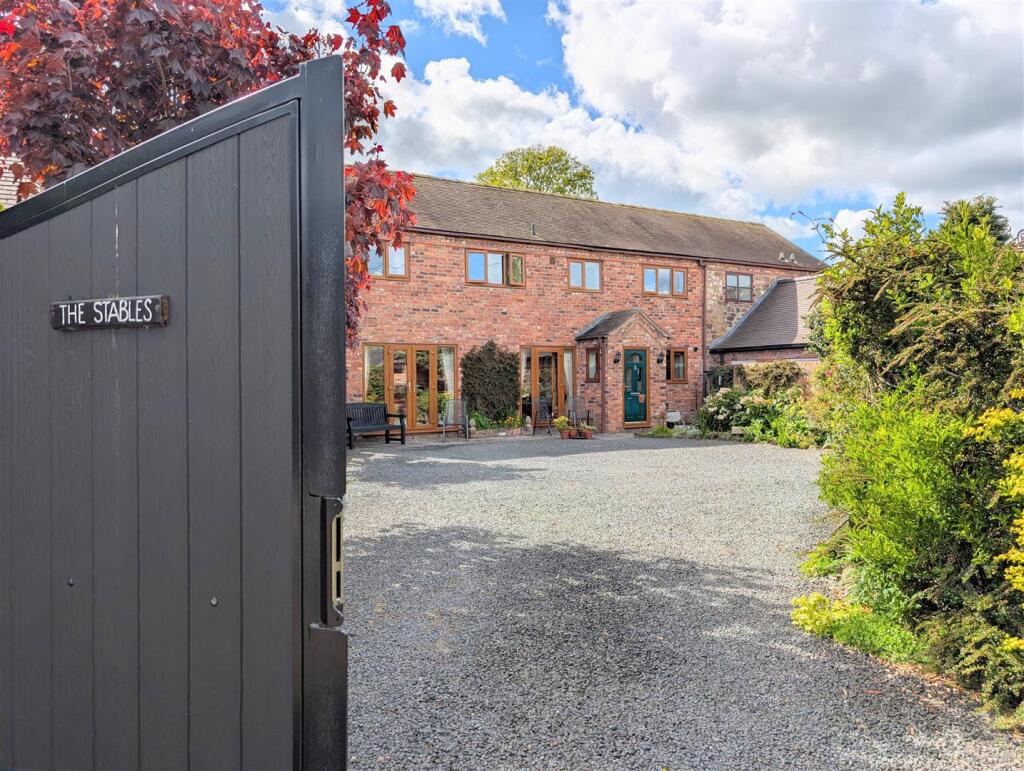 3-bed semi-detached on The Stables, Yockleton, Nr Shrewsbury SY5 9PL, £425,000